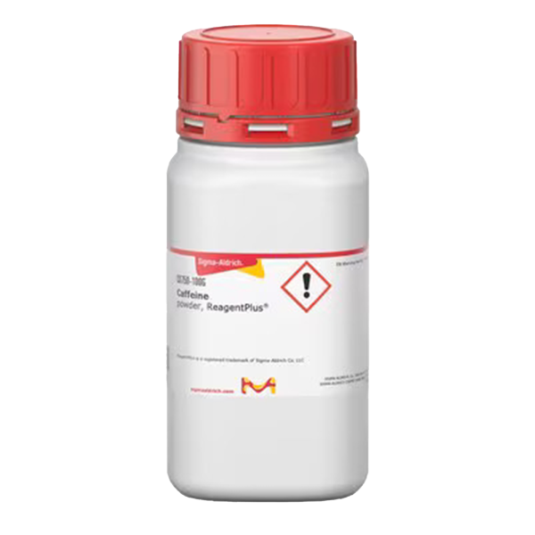 Caffeine کافئین یکی از پرمصرف‌ترین مواد محرک در جهان که ترکیب یک آلکالوئید طبیعی از خانواده متیل‌گزانتین‌ها است.