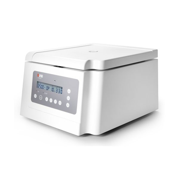 سانتریفیوژ مدل DLAB-DM0424 با موتور Brushless، مناسب برای آزمایش‌های خون، ادرار و مدفوع، دارای 3 برنامه قابل تنظیم، روتورهای متنوع و عملکرد بی‌صدا است
