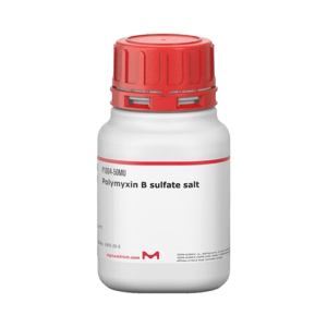 Polymyxin B sulfate salt یک آنتی‌بیوتیک پلی‌پپتیدی حلقوی و به‌شدت کاتیونی است که از تخمیر Bacillus polymyxa به دست می‌آید. این ترکیب شامل مخلوطی از سولفات‌های B1 و B2 است.