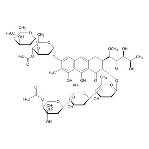 Chromomycin A₃ | کرومومایسین A₃ یک آنتی‌بیوتیک از خانواده اسیدهای اورئولیک است که از Streptomyces griseus استخراج می‌شود و در تحقیقات زیستی، رنگ‌آمیزی DNA و مطالعات کروماتین استفاده می‌شود.