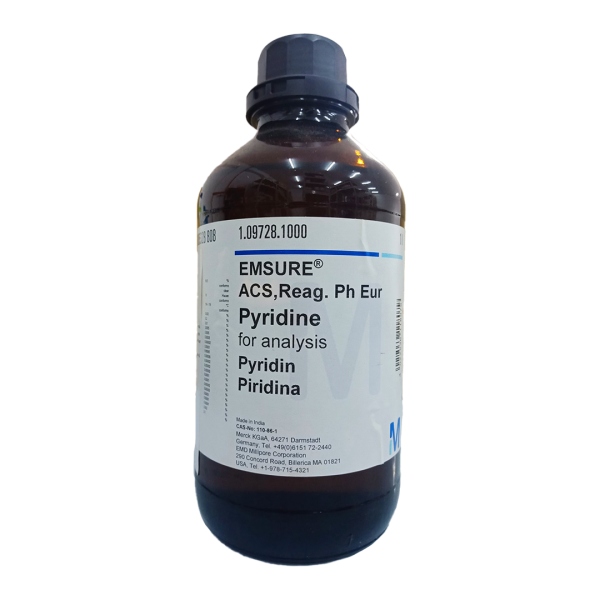 Pyridine | پیریدین یک حلال آلی قطبی و ترکیب نیتروژن‌دار با بوی تند است که در سنتز داروها، حشره‌کش‌ها، رنگ‌ها و کروماتوگرافی آزمایشگاهی کاربرد دارد.