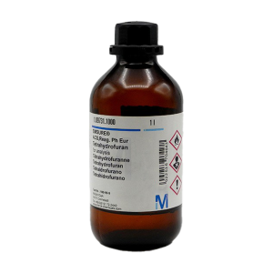 تتراهیدروفوران (THF) یک حلال آلی قطبی، بی‌رنگ و قابل اشتعال با خلوص بالا (≥99.8%) است که در سنتز شیمیایی، صنایع پلیمری و داروسازی کاربرد دارد و مطابق با استانداردهای ACS و فارماکوپه اروپا تولید می‌شود.