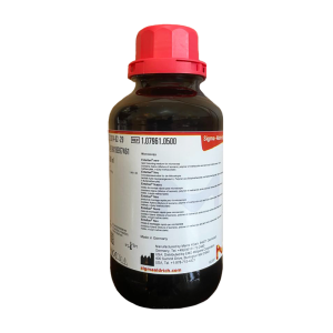 بطری محلول Entellan new محصول Sigma-Aldrich با درب قرمز و برچسب اطلاعات محصول، مناسب برای کاربردهای میکروسکوپی و آماده‌سازی لام در آزمایشگاه