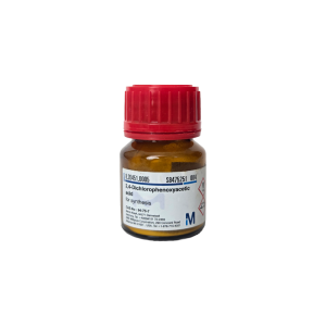 بطری اسید 2,4-دی‌کلروفنوکسی‌استیک (2,4-D) مرک برای سنتز و کشت بافت گیاهی | هورمون مصنوعی گیاهی آزمایشگاه