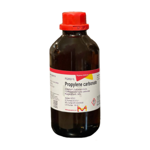 بطری پروپیلن کربنات (Propylene Carbonate) Sigma-Aldrich با خلوص 99 درصد، حلال آزمایشگاهی مایع
