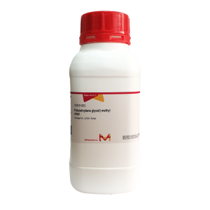 تصویر پلی اتیلن گلیکول متیل اتر (Polyethylene Glycol Methyl Ether, mPEG 2000) برند Sigma-Aldrich، پلیمر آب‌دوست و زیست‌سازگار مورد استفاده در دارورسانی، هیدروژل‌های پزشکی، مهندسی بافت و غشاهای اولترافیلتراسیون