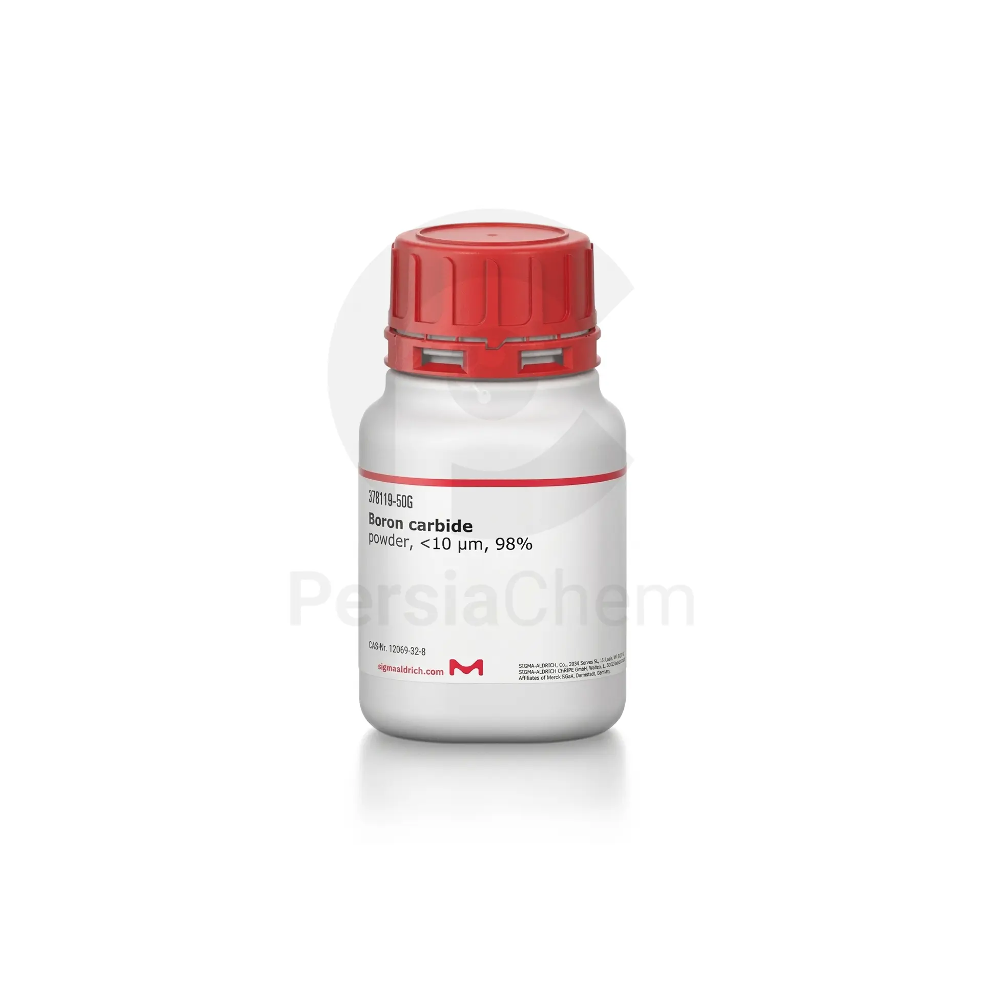 خرید کاربید بور 98% (Boron Carbide) با اندازه ذرات کمتر از 10 میکرومتر، CAS 12069-32-8؛ مناسب تحقیقات مواد، سرامیک و کاربردهای مهندسی.