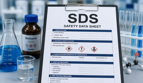 SDS چیست؟ راهنمای کامل برگه اطلاعات ایمنی مواد شیمیایی و تفاوت آن با COA