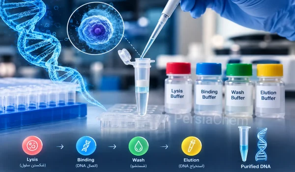 مراحل استخراج DNA